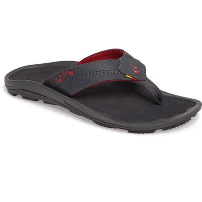 Olukai Kipi Flip Flop, Grey