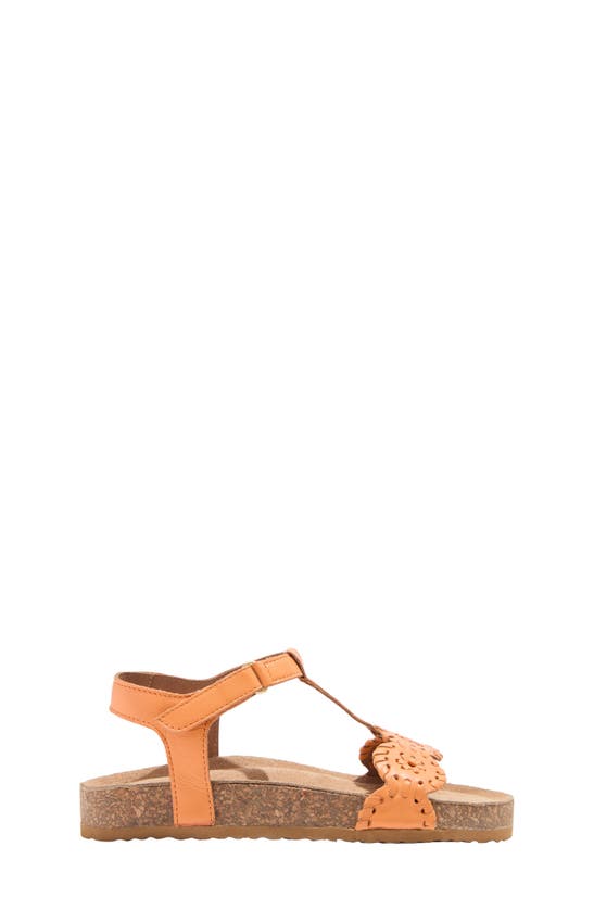 Shop Jack Rogers Kids' Lauren Ankle Strap Sandal In Apricot
