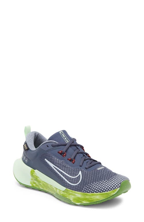 Shop Nike Juniper Trail 2 Gore-tex® Running Shoe In Thunder Blue/blue/green