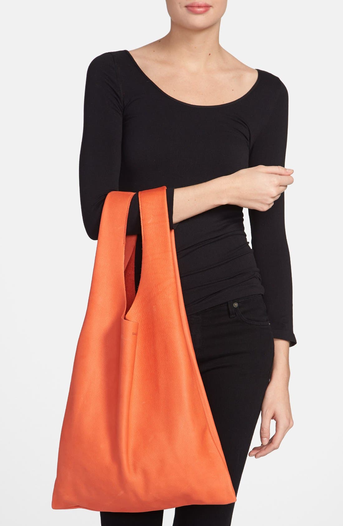 BagguÂ® 'Medium' Leather Shoulder Bag | Nordstrom