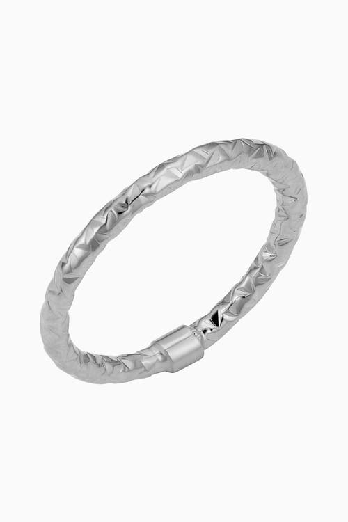 Oradina Women's 14k White Solid Gold Sweet Ring In White Gold