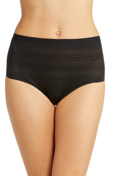 Solid microfibre high-rise panty, Chantelle