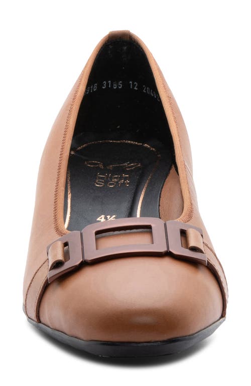 Shop Ara Gallant 2 Pump In Cognac