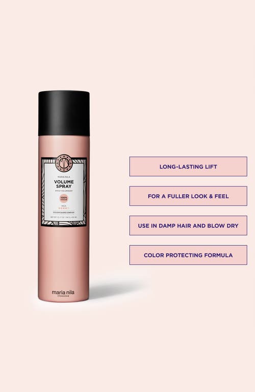 Shop Maria Nila Styling Volumizing Spray In No Color