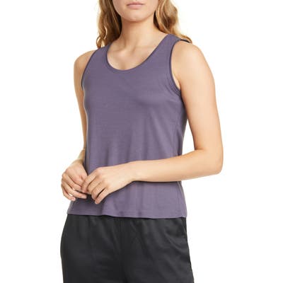 Eileen Fisher Scoop Neck Tank, Blue