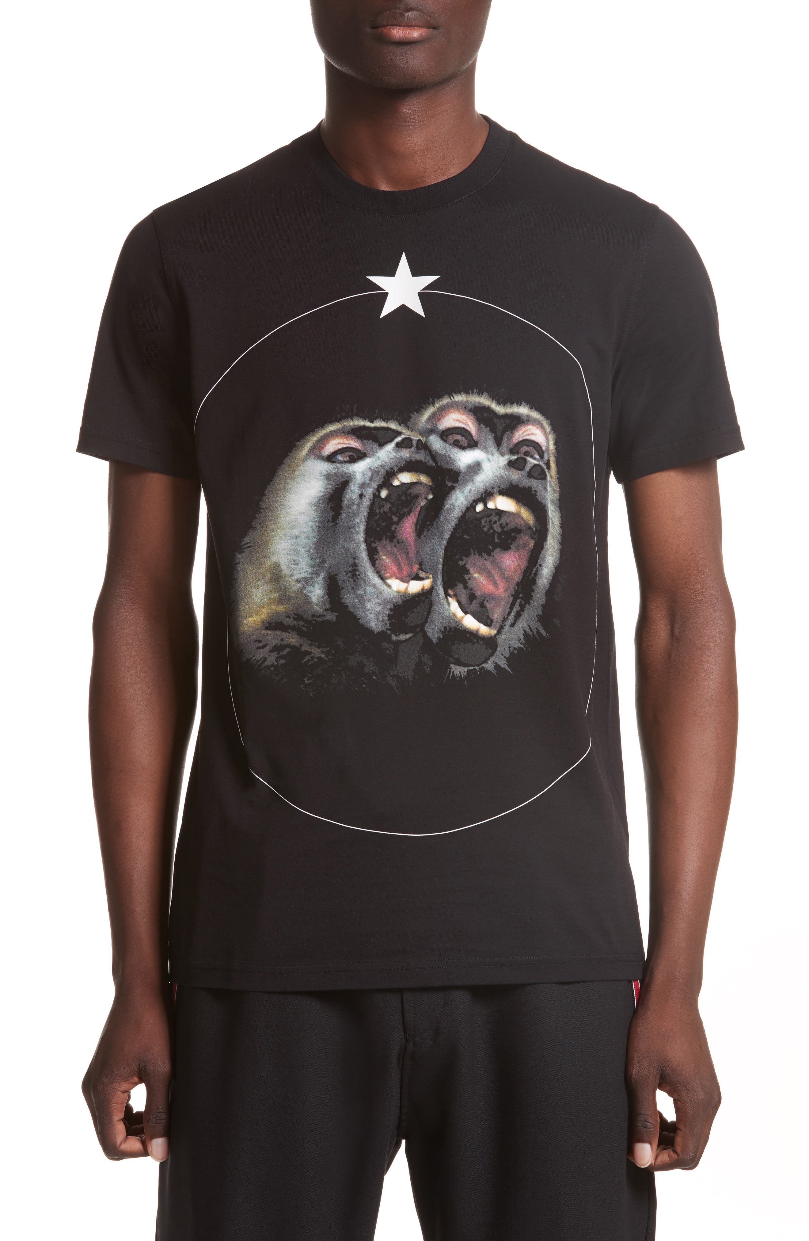 givenchy t shirt monkey brothers