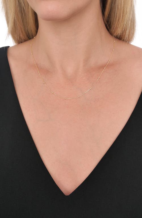 Bony Levy 14k Gold Ball Bead Chain Necklace In 14k Yellow Gold