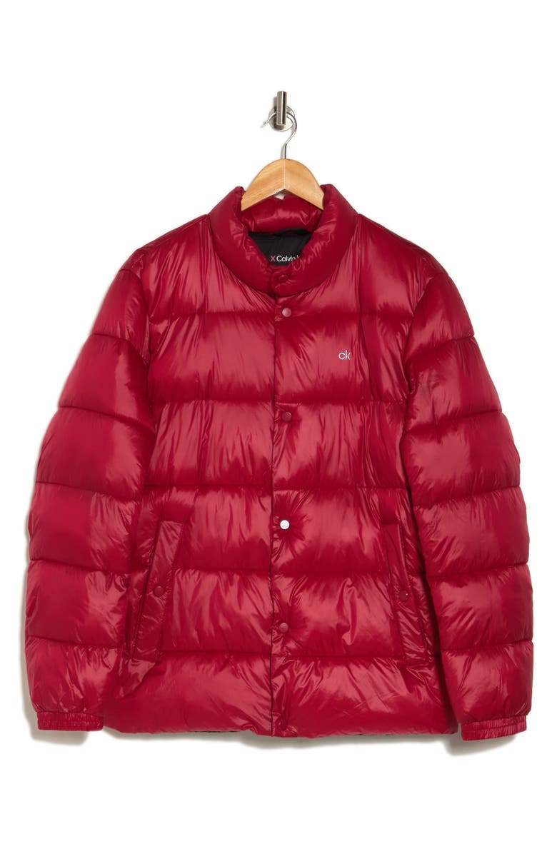 Calvin Klein Snap Front Puffer Jacket | Nordstromrack