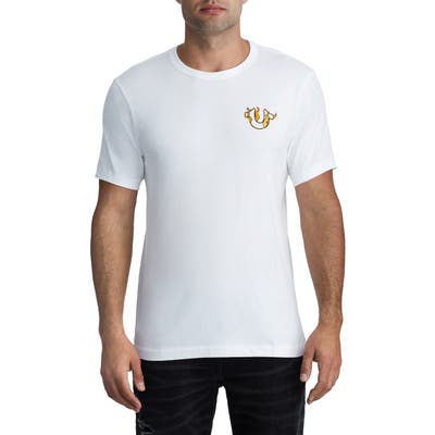 True Religion Brand Jeans Inferno Crewneck Cotton T-Shirt