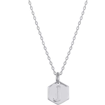 Stella + Ruby Monogram Initial Pendant Necklace