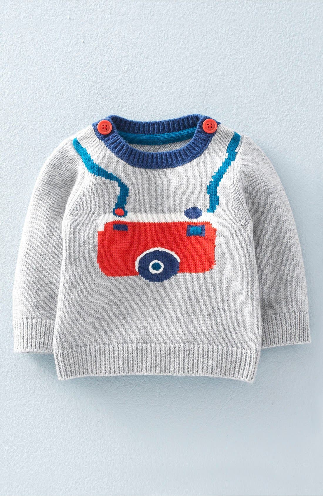Mini Boden 'Fun' Knit Sweater (Baby Boys & Toddler Boys) Nordstrom