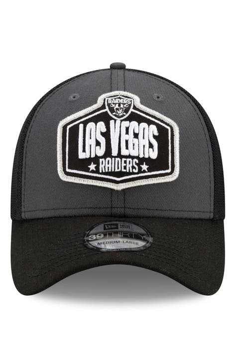 Men's New Era Black Las Vegas Raiders 2001 Pro Bowl Patch Up 59FIFTY Fitted  Hat