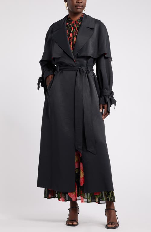 Shop Nordstrom X Harlem's Fashion Row Harbison Trench Coat In Black