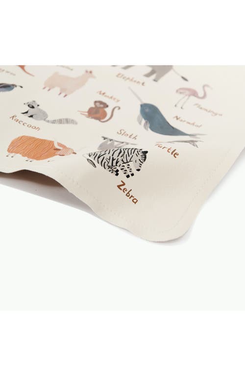 Shop Gathre Small Tapestry In Animal Alphabet