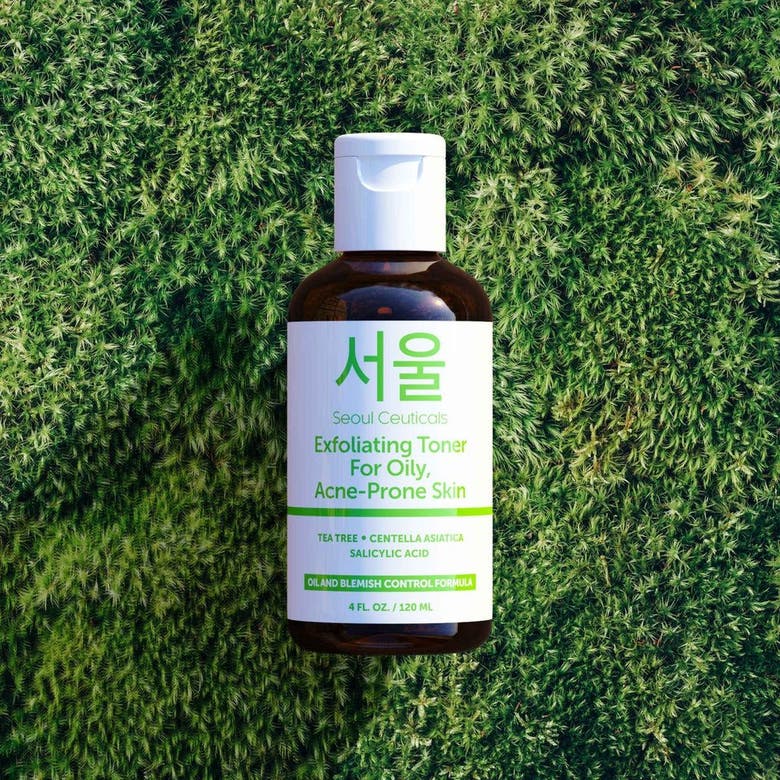 Seoul Ceuticals Korean Skincare Exfoliating Toner For Oily, Acne-prone Skin In Clear