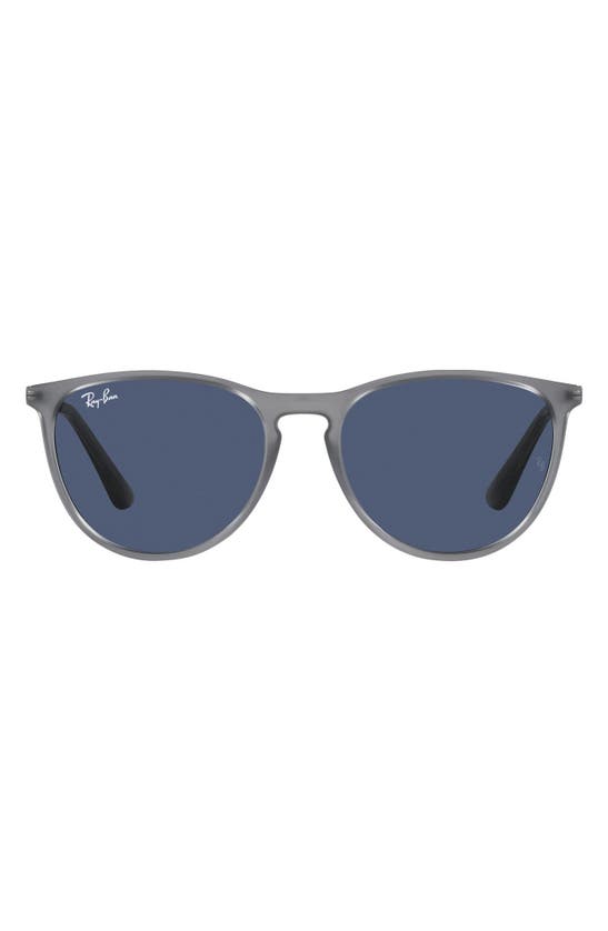 Ray Ban Kids' 50mm Jr Round Sunglasses In Dark Blue