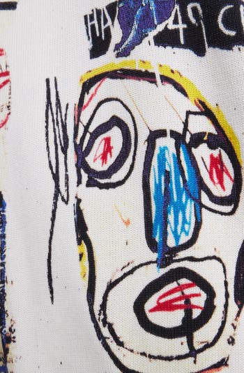 Lee x Basquiat Print Cotton Graphic Sweater | Nordstrom