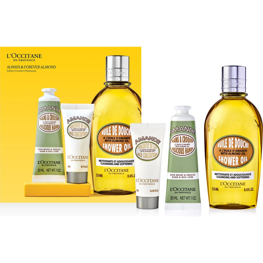 L'occitane Always & Forever Almond Gift Set (limited Edition) (nordstrom Exclusive) $48 Value In No Color