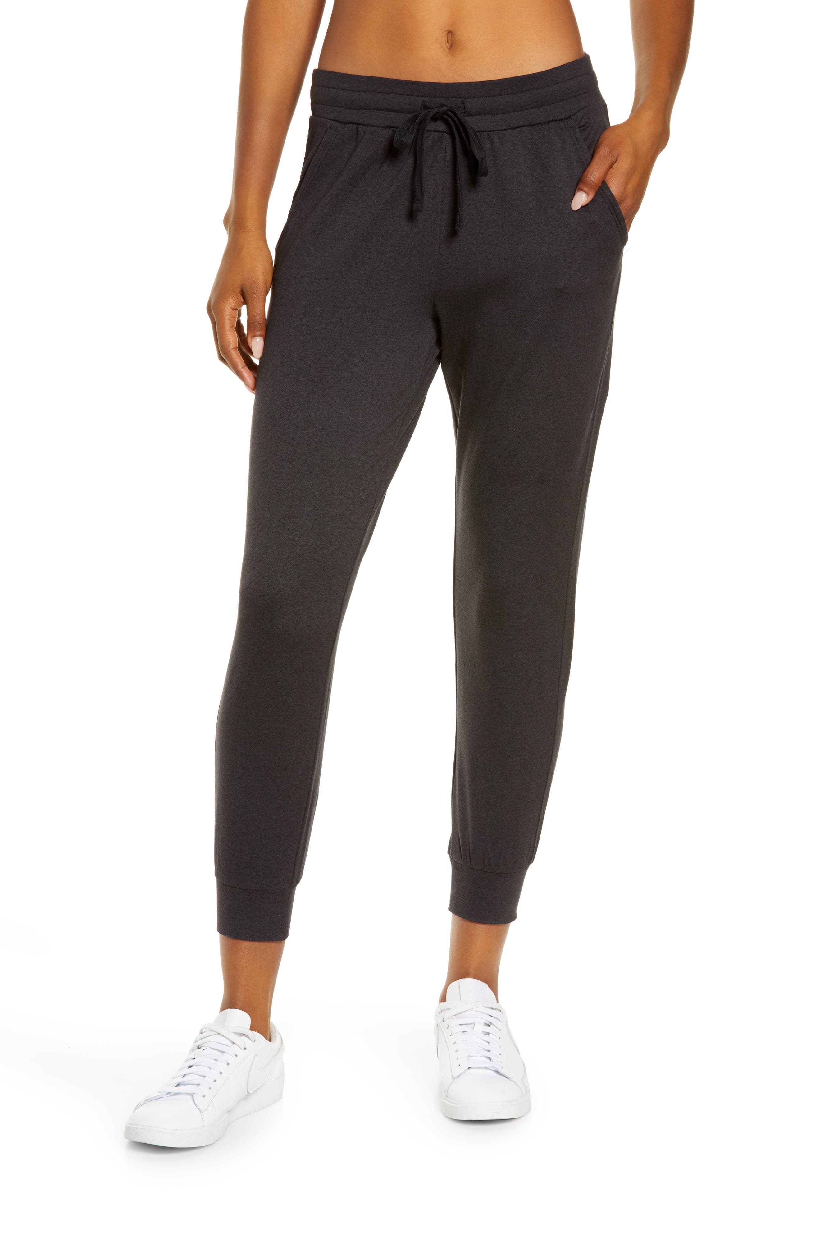 black legging joggers