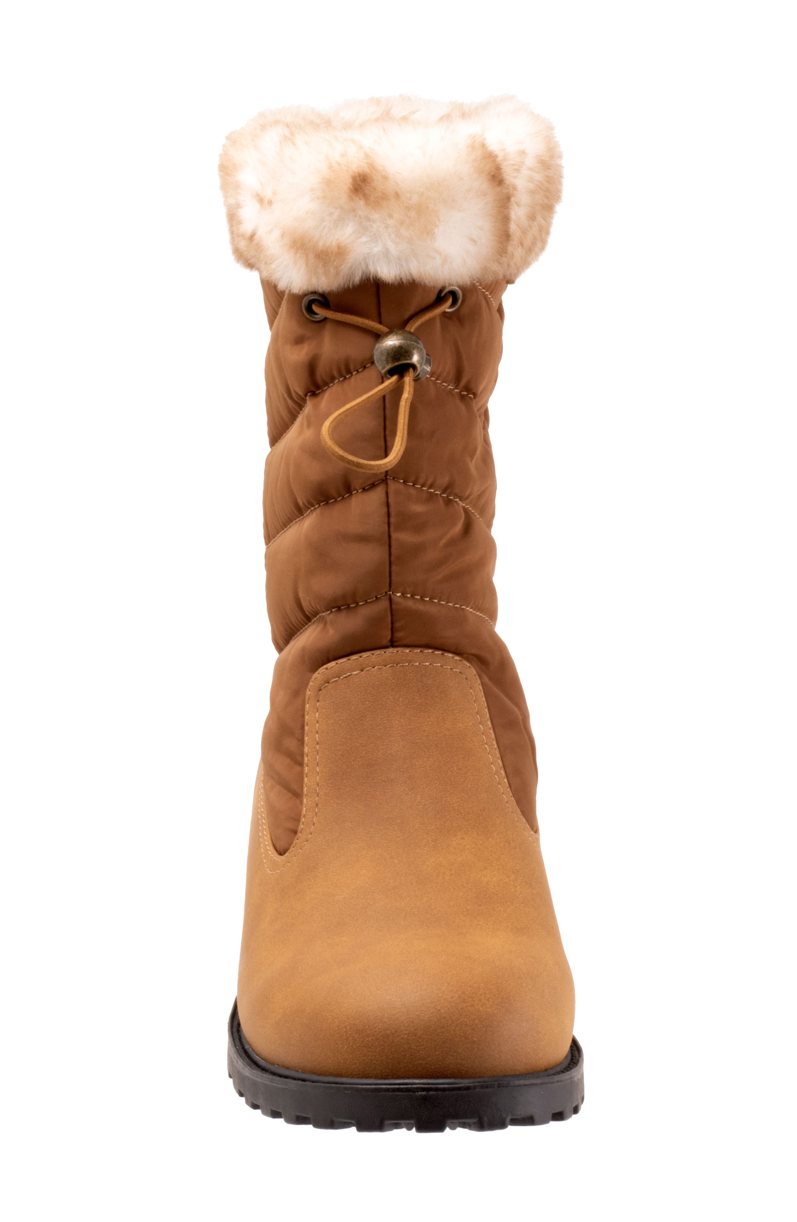 Trotters Bryce Faux Fur Trim Winter Boot Nordstrom