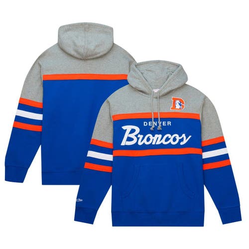 Men's Mitchell & Ness Royal Denver Broncos Jumbotron 3.0 Mesh V