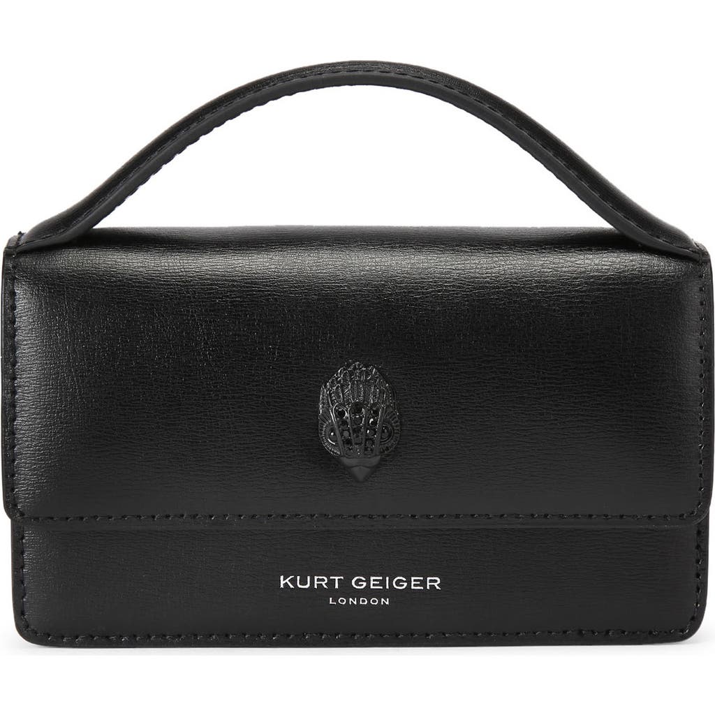Kurt Geiger Bond Extra Small Top Handle Bag In Black