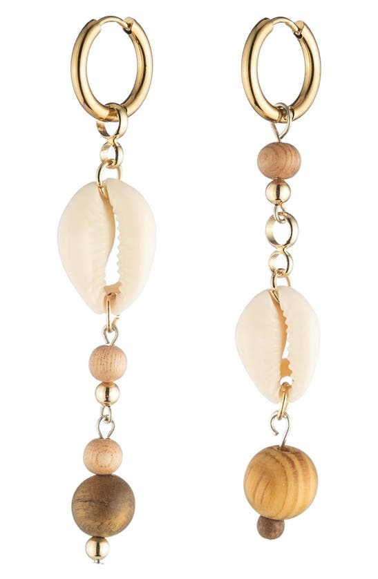 Dannijo Reed Drop Earrings In Gold ModeSens