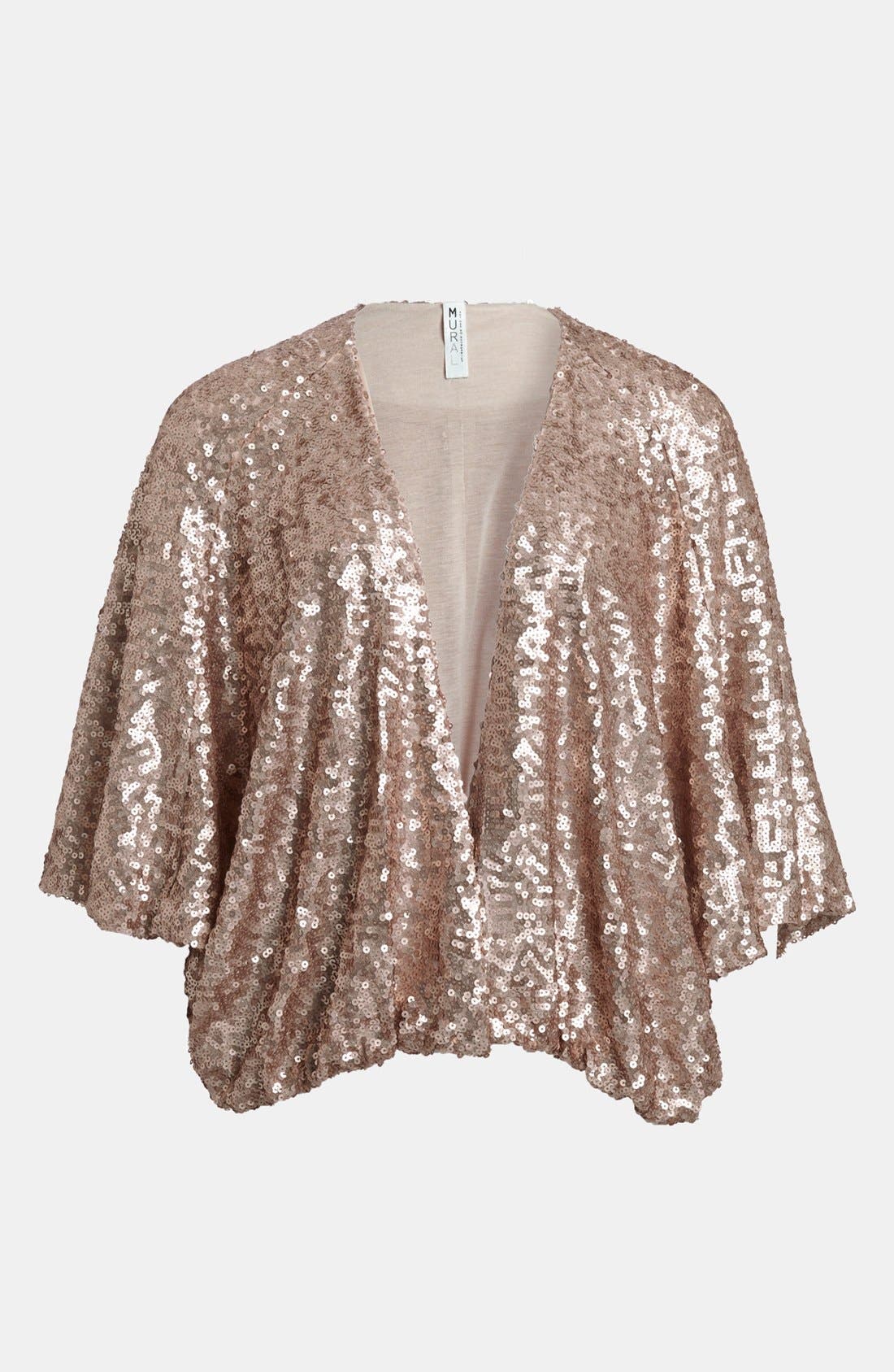 Mural Sequin Shrug Nordstrom