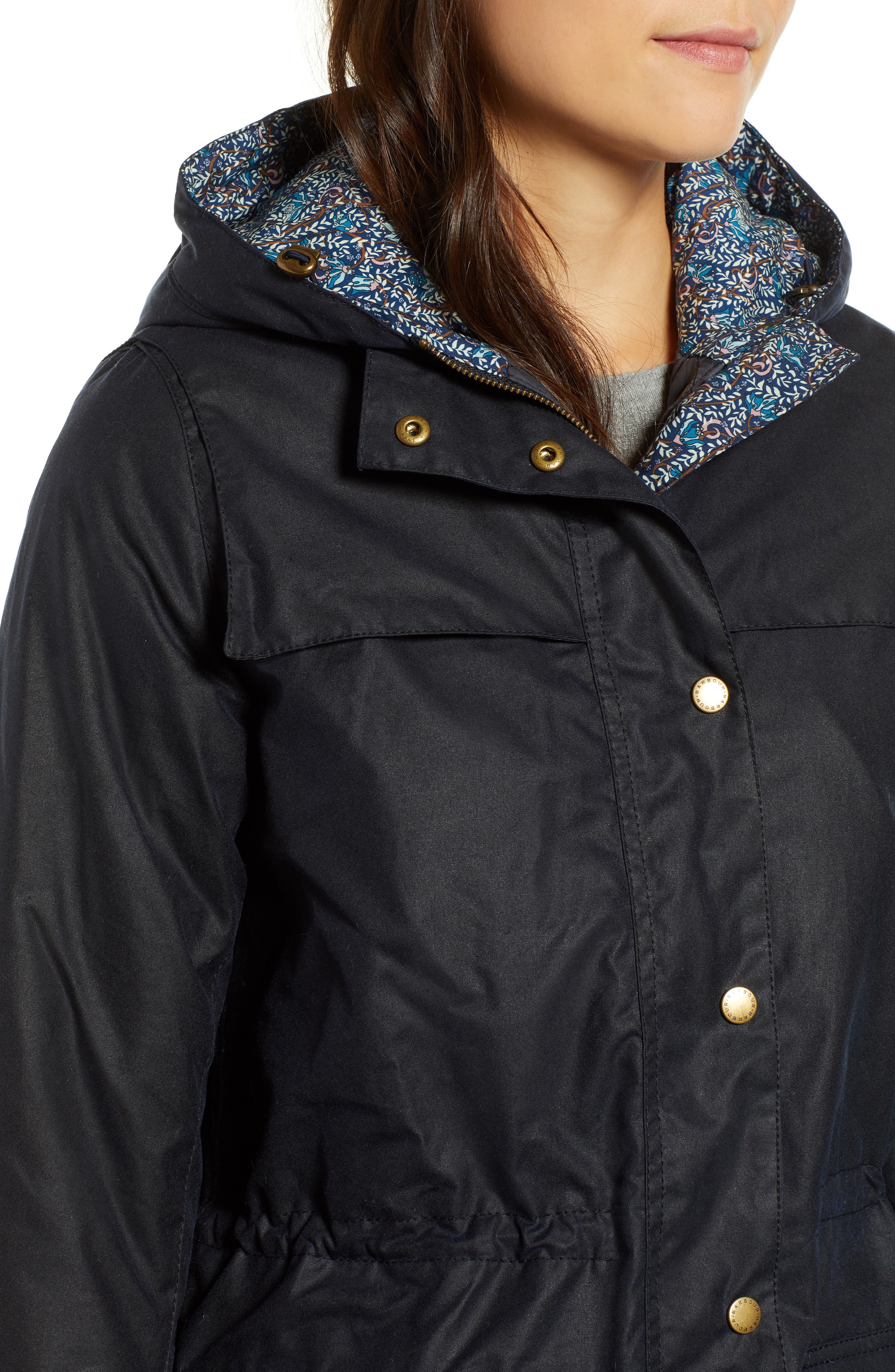 barbour blaise waxed cotton jacket