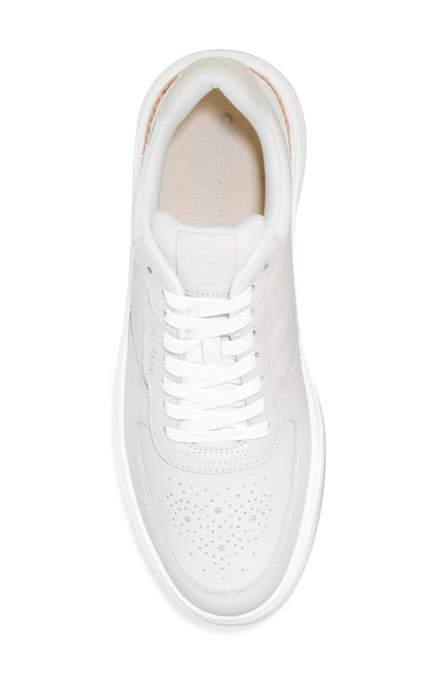 Shop Cole Haan Grandpro Crossover Sneaker In Optic White/optic White