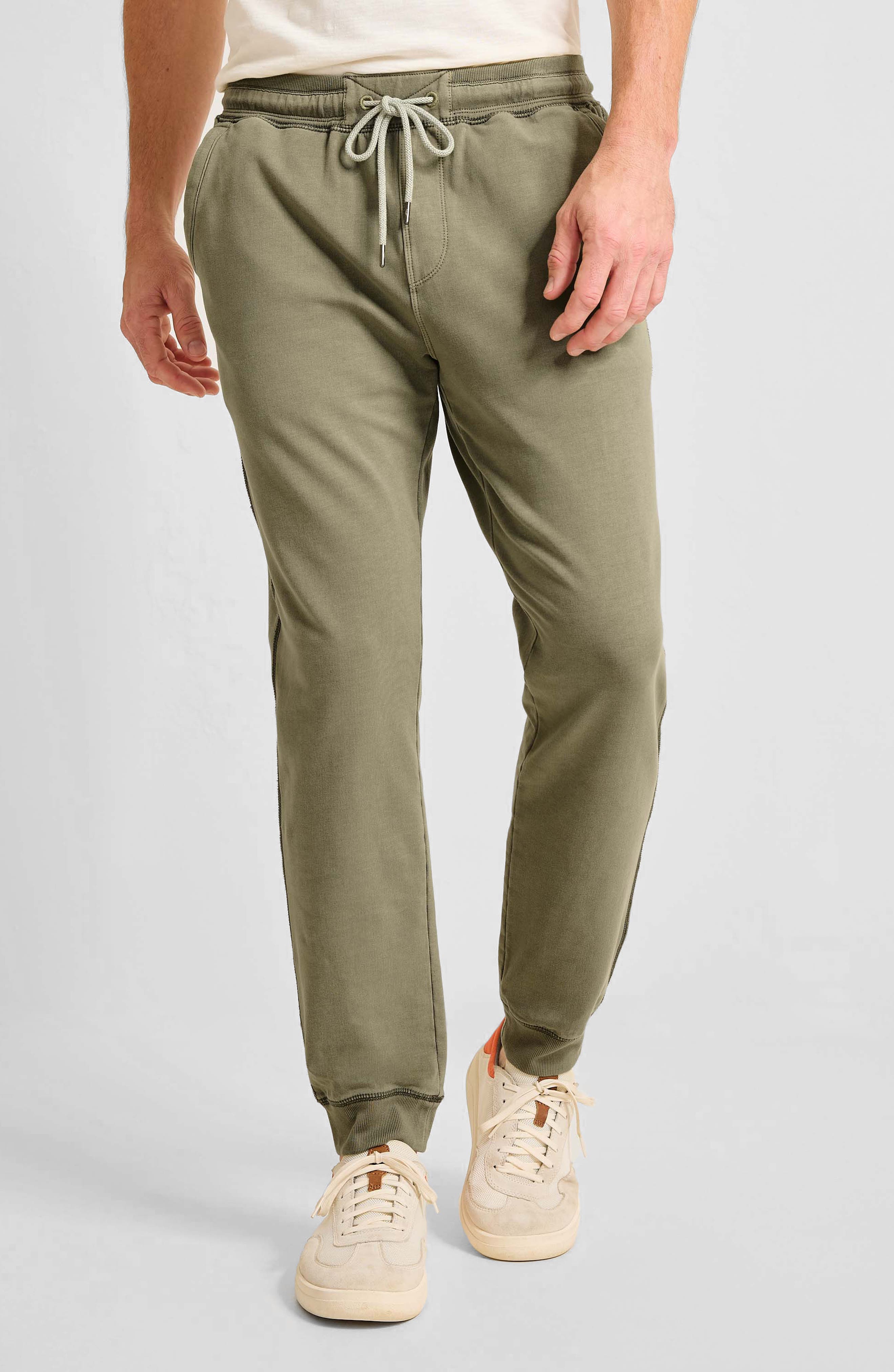 Tommy Bahama Ben & Terry Joggers in Tea Leaf Cover