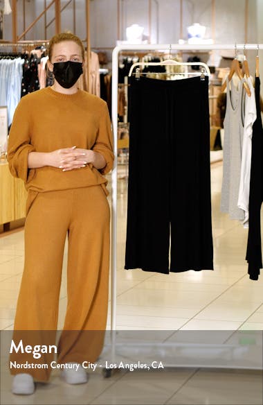 Beyond Yoga Free Flow Crop Wide Leg 