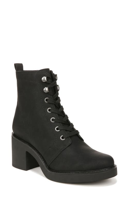 Rhodes Faux Shearling Lined Bootie in Black/Black
