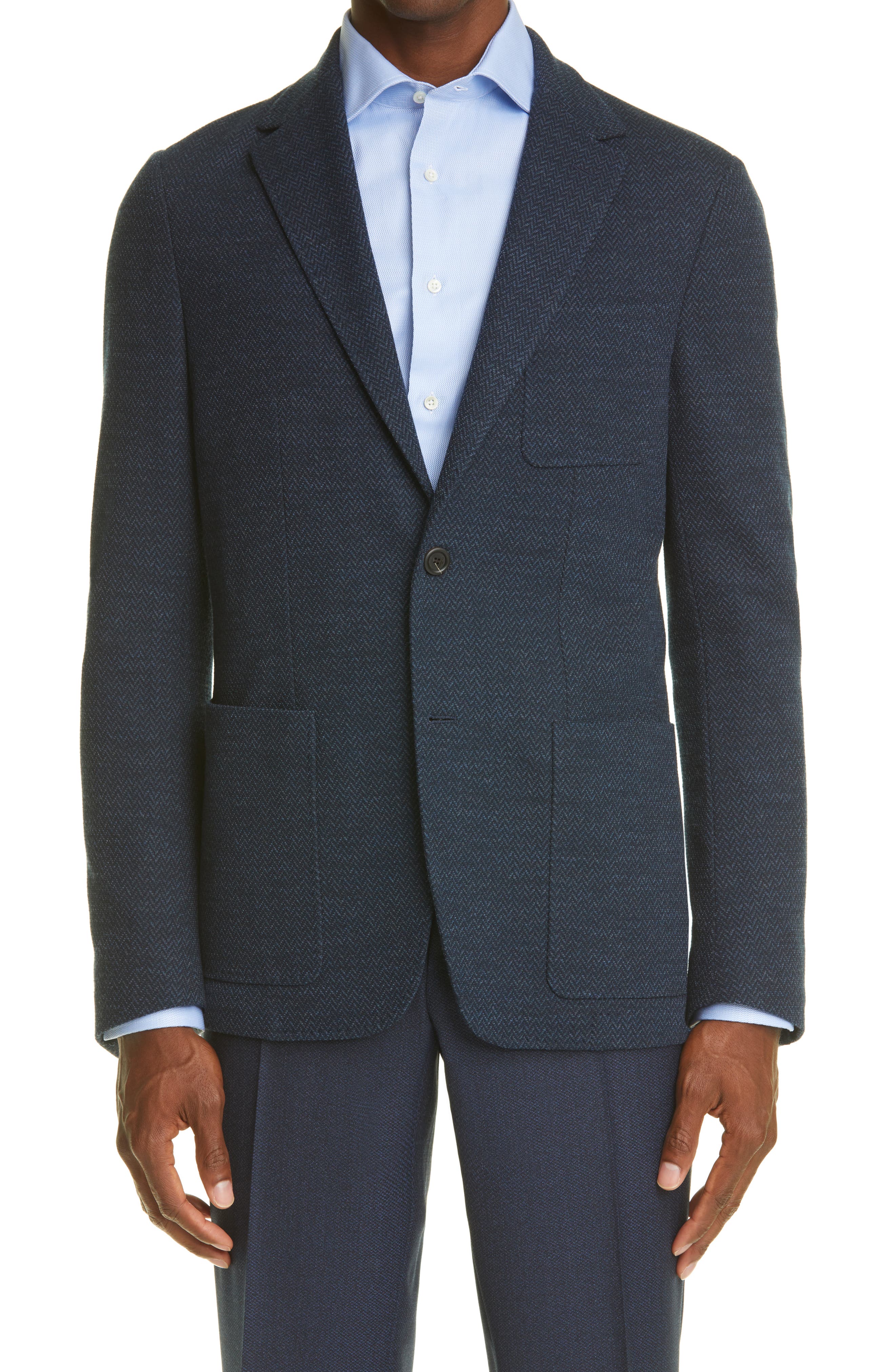 knit suit jacket