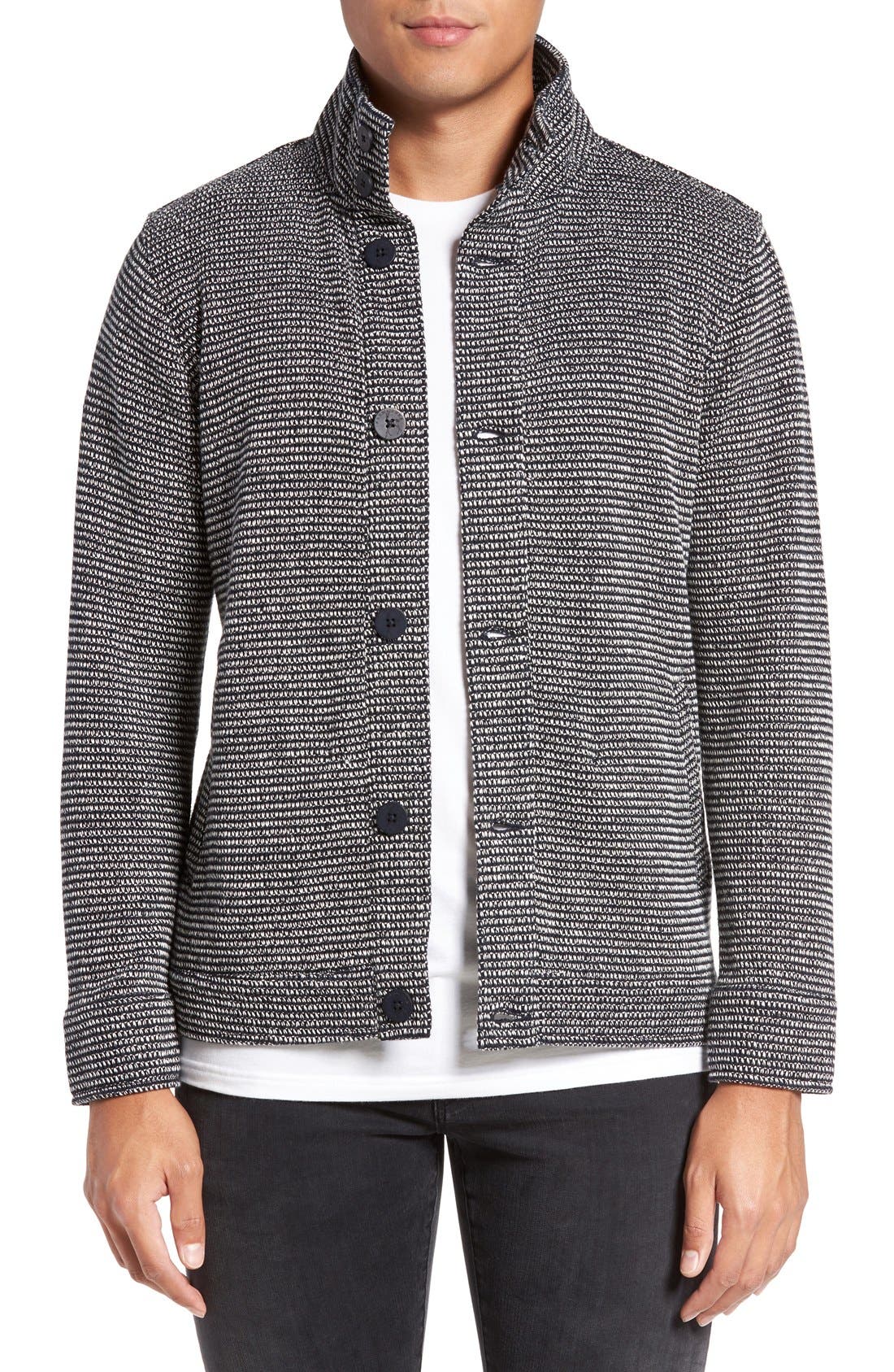 Kane & Unke French Terry Knit Jacket Nordstrom