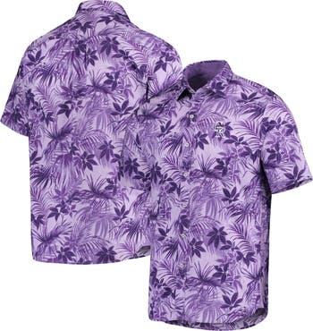 TOMMY BAHAMA PURPLE PINEAPPLE HAWAIIAN ALOHA SHIRT