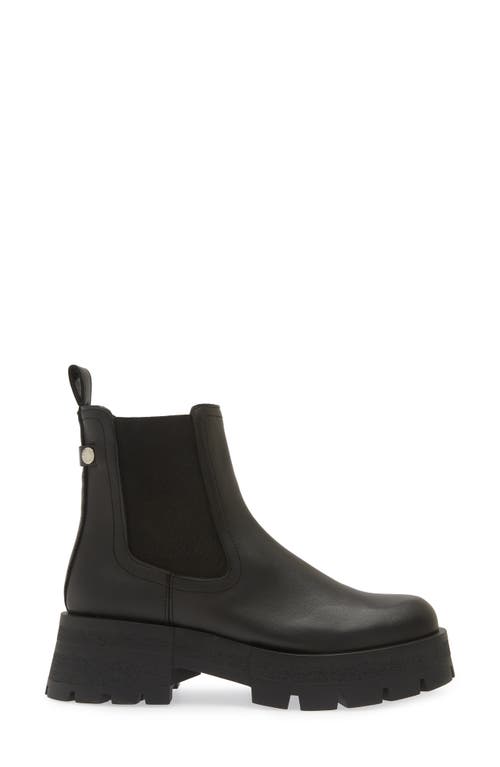 Steve Madden Malcolm Chelsea Boot In Black