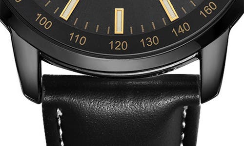 Perry Ellis Solar Powered 3-hand Quartz Strap Watch, 41mm In Gunmetal