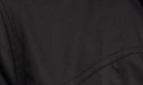 Hunter Downing Coated Cotton Hooded Rain Jacket In Black