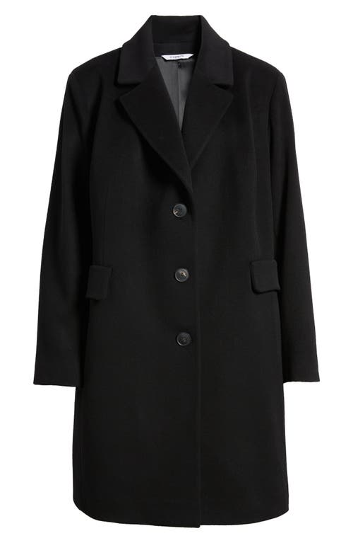 Shop Fleurette Charlie Wool Coat In Black