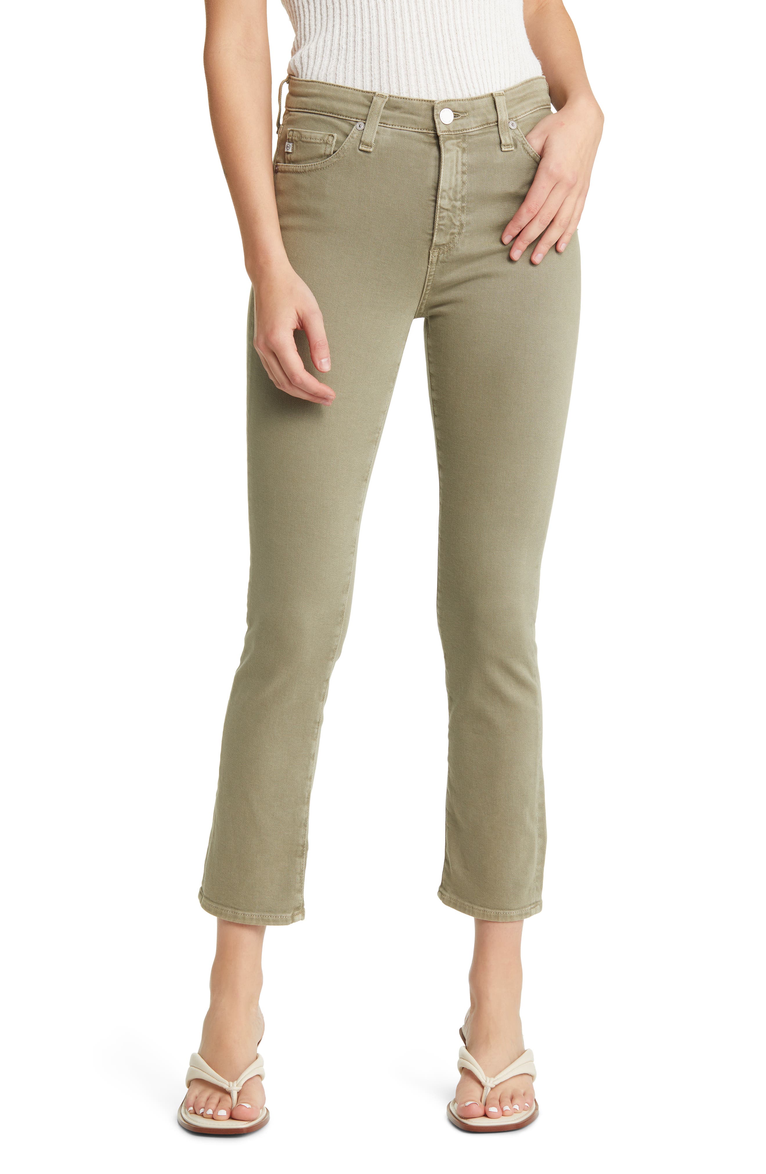 green jeans women