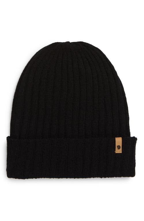 EAN 7323450347833 product image for Fjällräven Thin Byron Beanie in Black at Nordstrom | upcitemdb.com