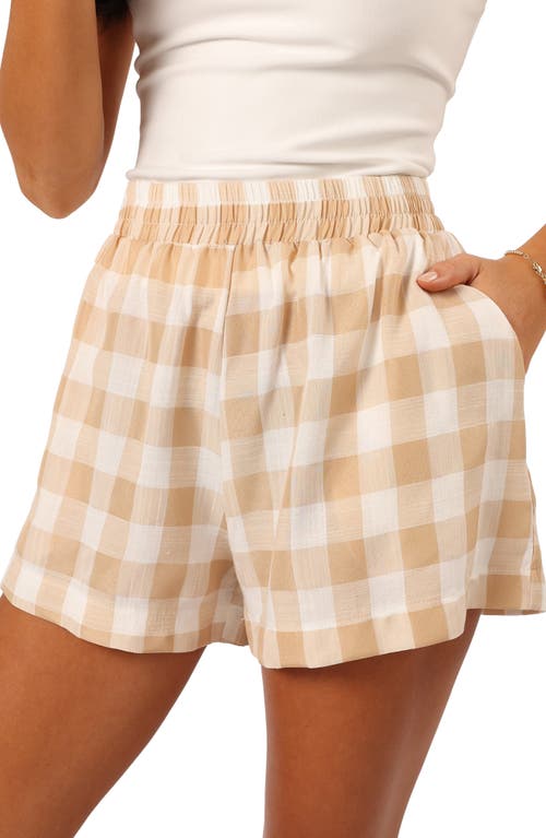 Petal And Pup Petal & Pup Jemmy High Waist Shorts In Neutral