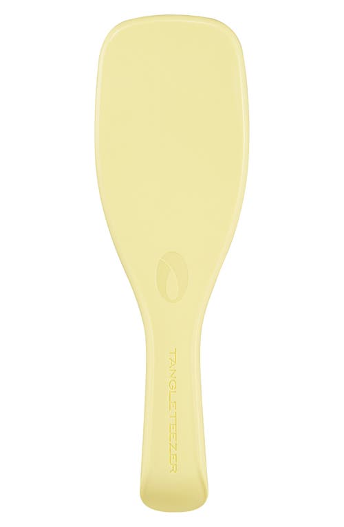 Shop Tangle Teezer Plant Brush For Naturally Curly Hair In Pastel Lemon