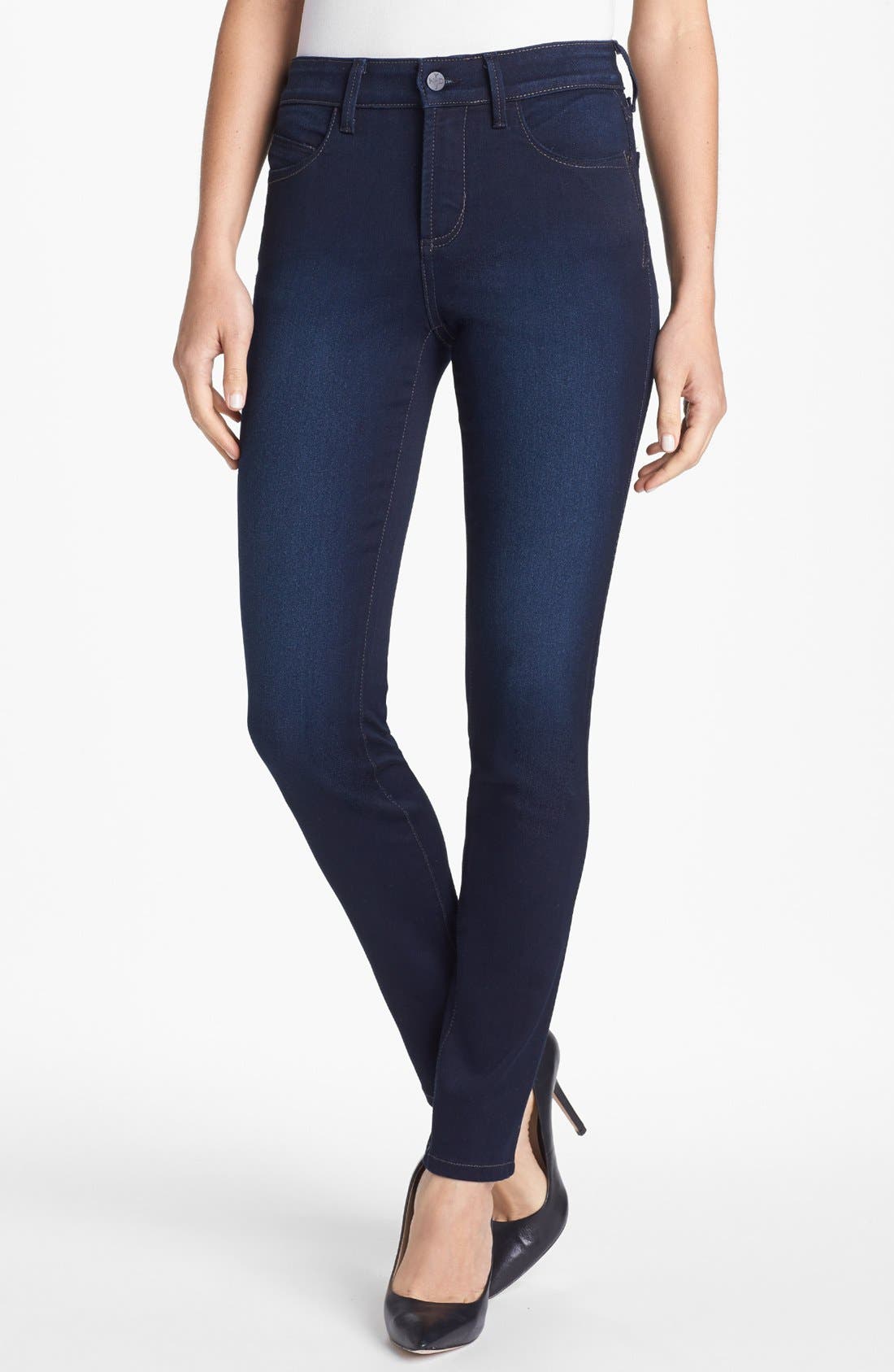 petite stretch skinny jeans