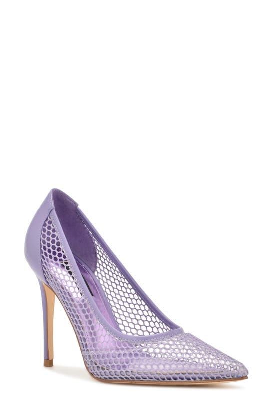 Nine West Flings Pointed Toe Pump In Medium Purple 510