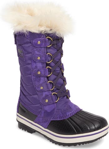 NWT/NIB Sorel Youth Tofino shops II Faux Fur Lined Wayerproof Boot (Size 2)