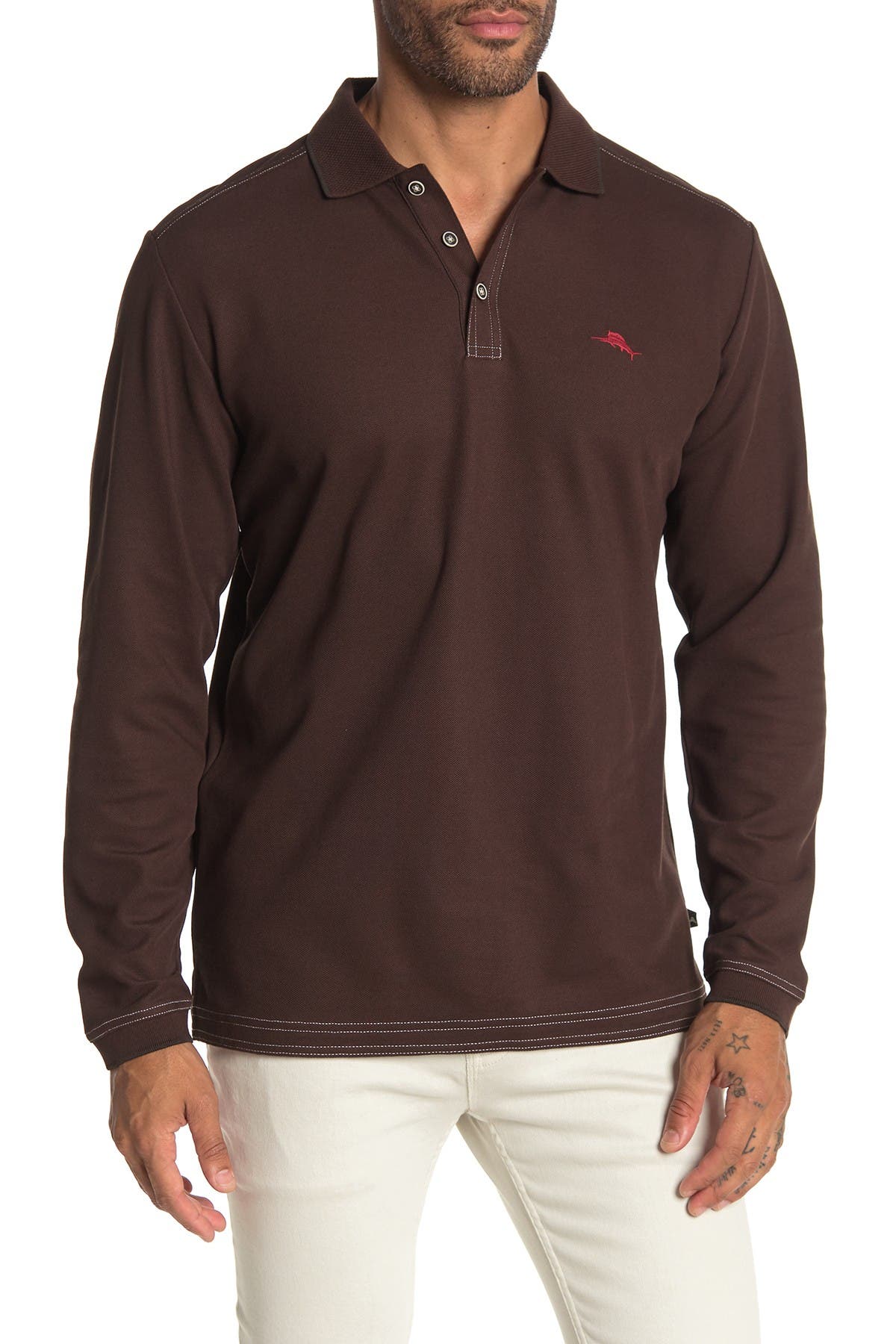tommy bahama emfielder long sleeve polo