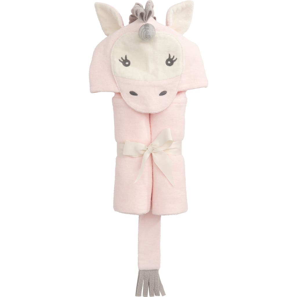 Elegant Baby Terry Velour Hooded Unicorn Towel In Unicorn