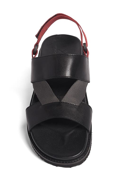 Anthony Veer Men's Malibu Comfort Sandals In Black